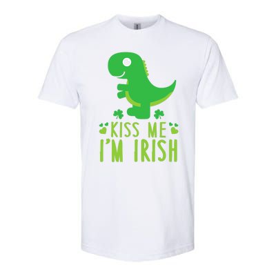 Me I'm Irish St. Patrick's Day Cute Dinosaur T Softstyle CVC T-Shirt