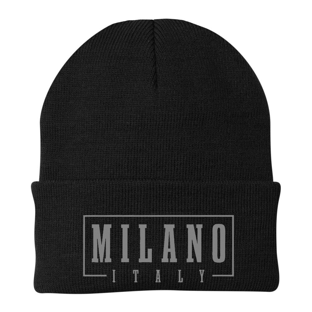 Milano Italia Italy Italian Souvenir Beanie