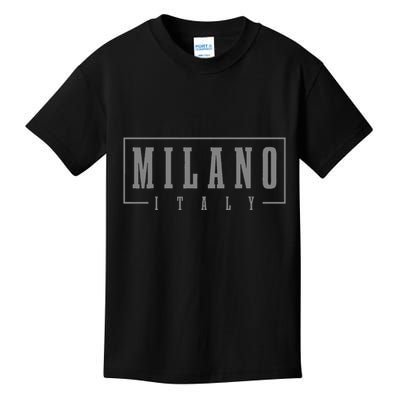 Milano Italia Italy Italian Souvenir Kids T-Shirt
