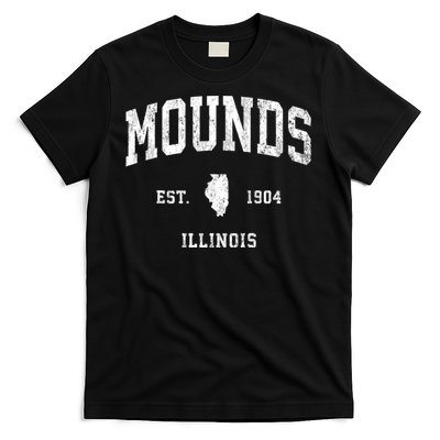 Mounds Illinois Il Vintage Athletic T-Shirt