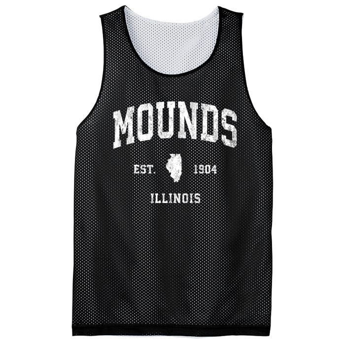 Mounds Illinois Il Vintage Athletic Mesh Reversible Basketball Jersey Tank