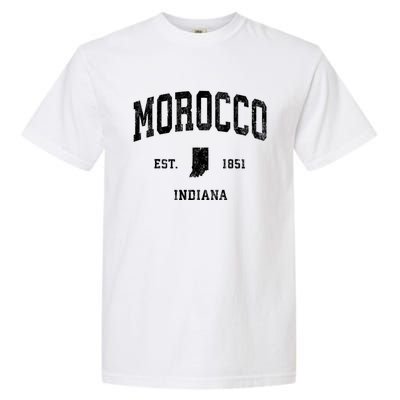 Morocco Indiana In Vintage Athletic Garment-Dyed Heavyweight T-Shirt