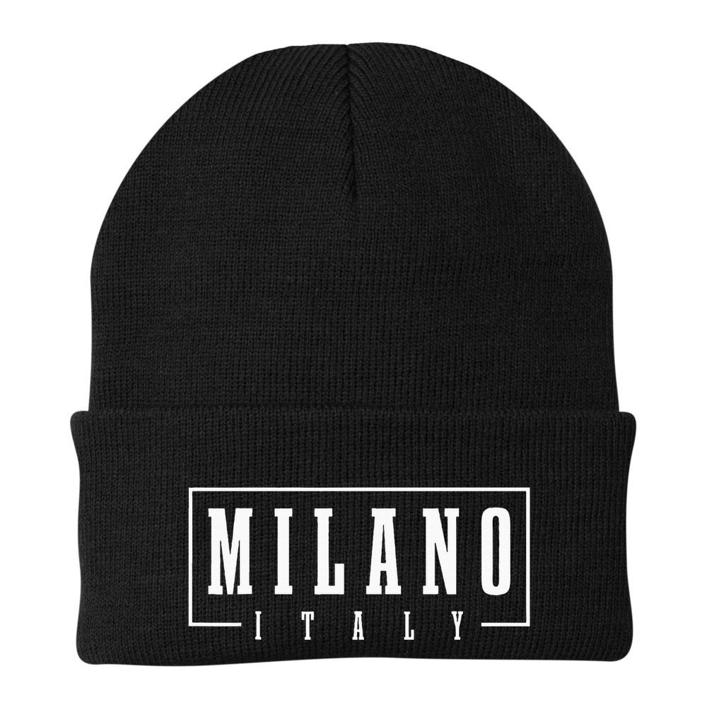 Milano Italia Italy Italian Souvenir Beanie