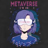 Metaverse I'm In Anime Cool Comfort Performance Bucket Hat