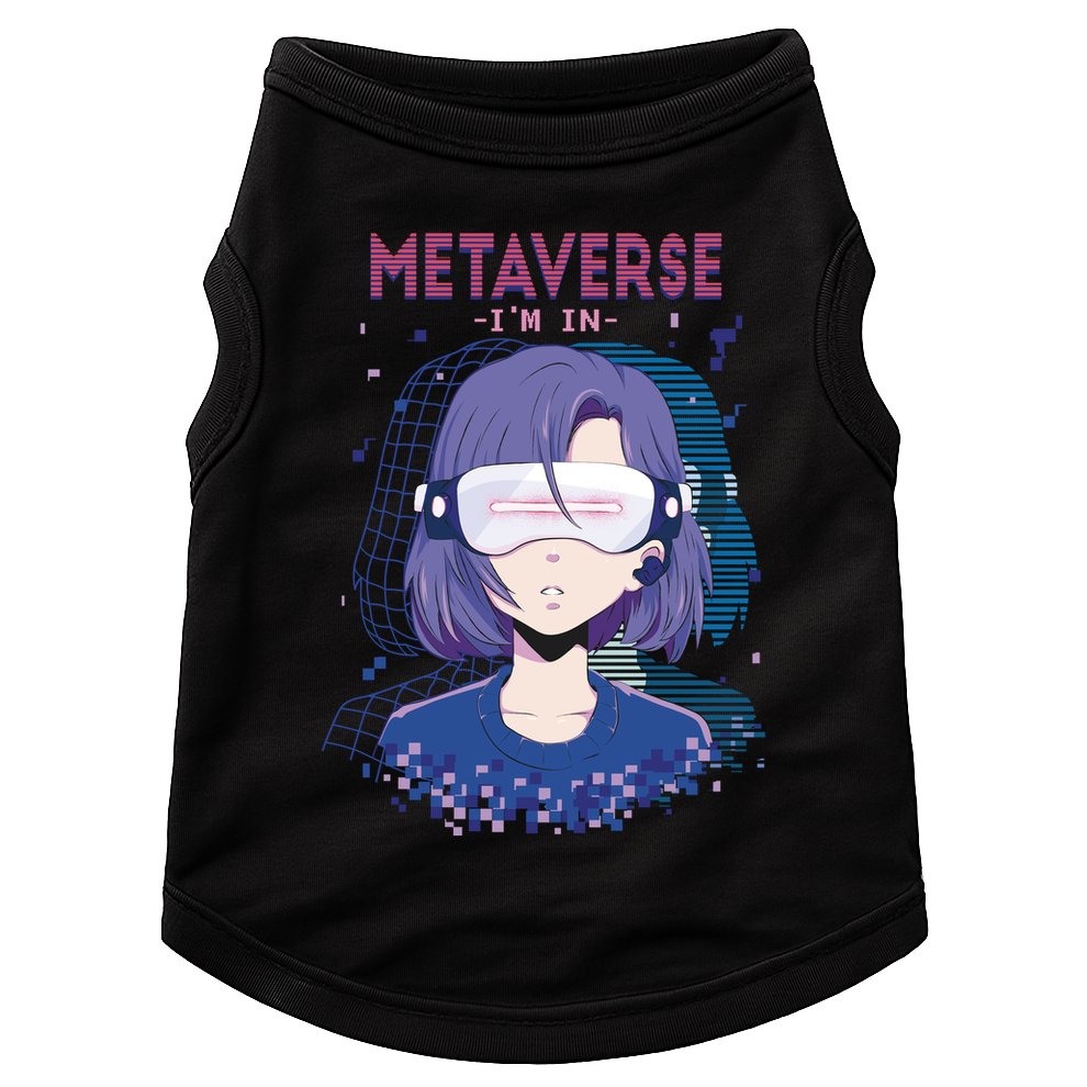 Metaverse I'm In Anime Doggie Tank