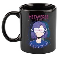 Metaverse I'm In Anime 11oz C Handle Ceramic Mug