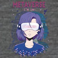 Metaverse I'm In Anime 7 Panel Mesh Trucker Snapback Hat