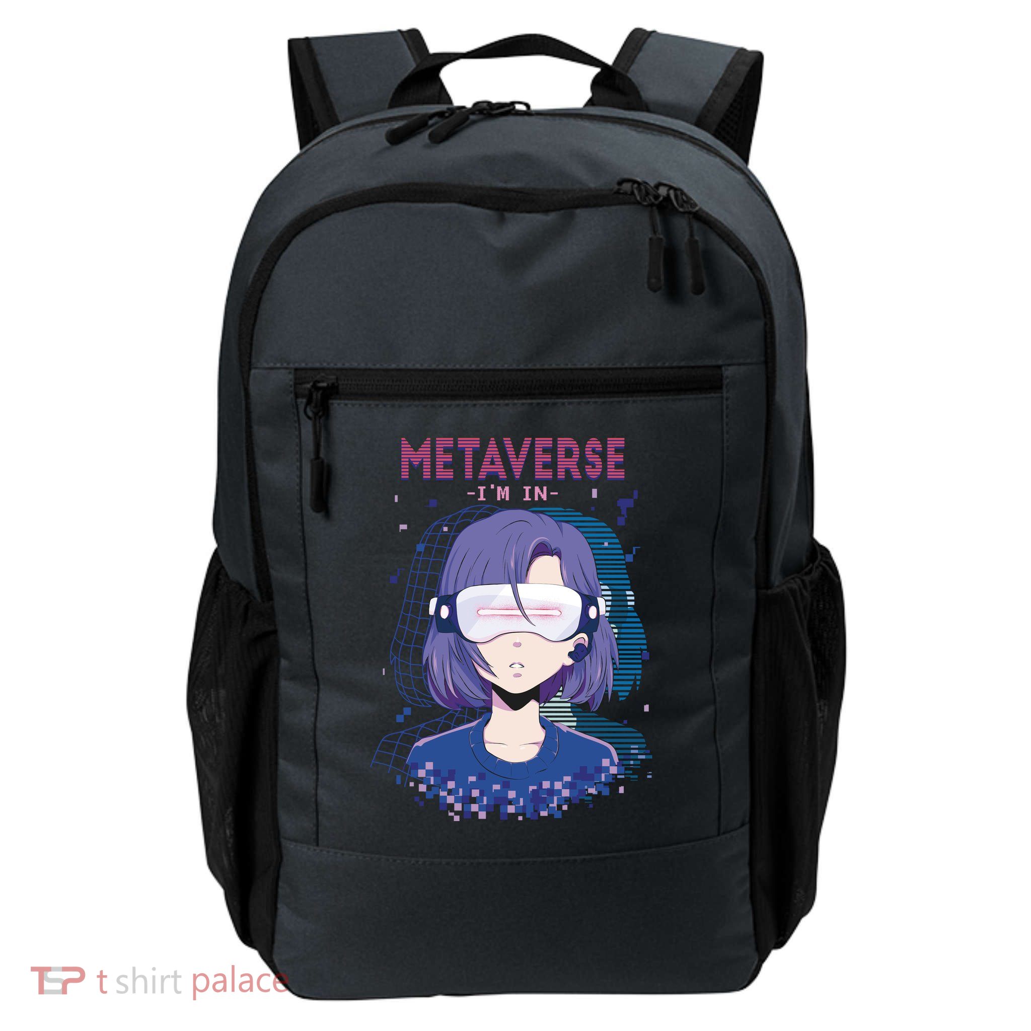 Metaverse I'm In Anime Daily Commute Backpack