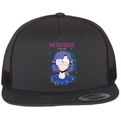 Metaverse I'm In Anime Flatbill Hat