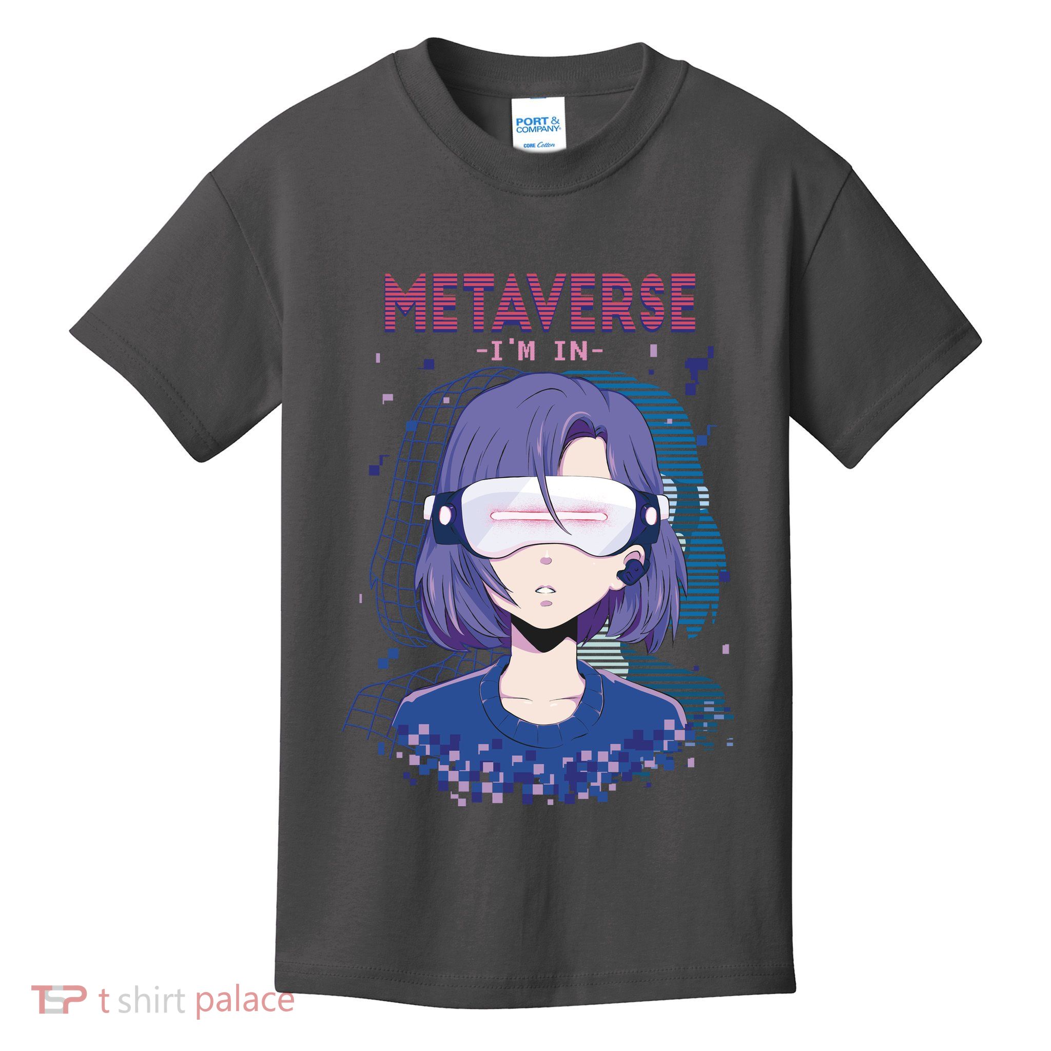 Metaverse I'm In Anime Kids T-Shirt