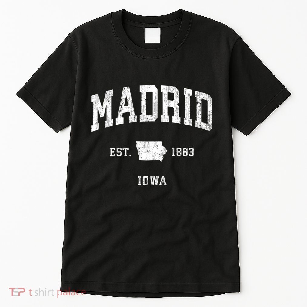 Madrid Iowa Ia Vintage Athletic Tall T-Shirt