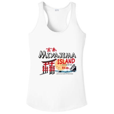 Miyajima Island Japan Ladies PosiCharge Competitor Racerback Tank