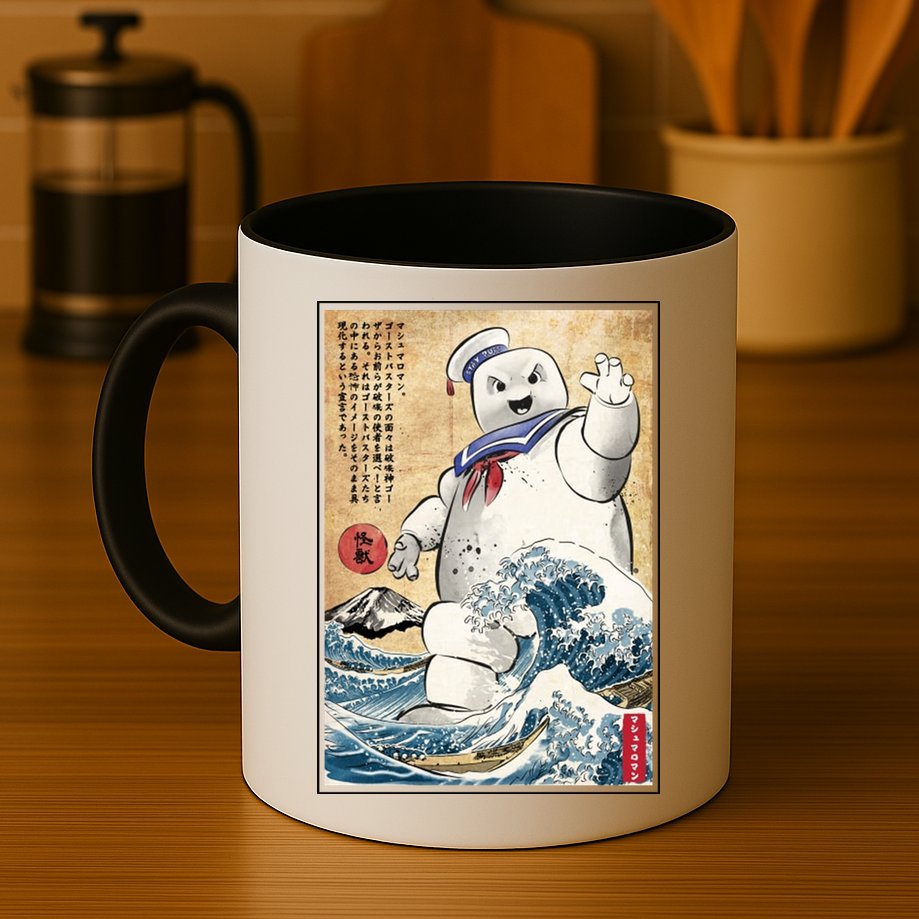 Marshmallow In Japan Marshmazilla Mug