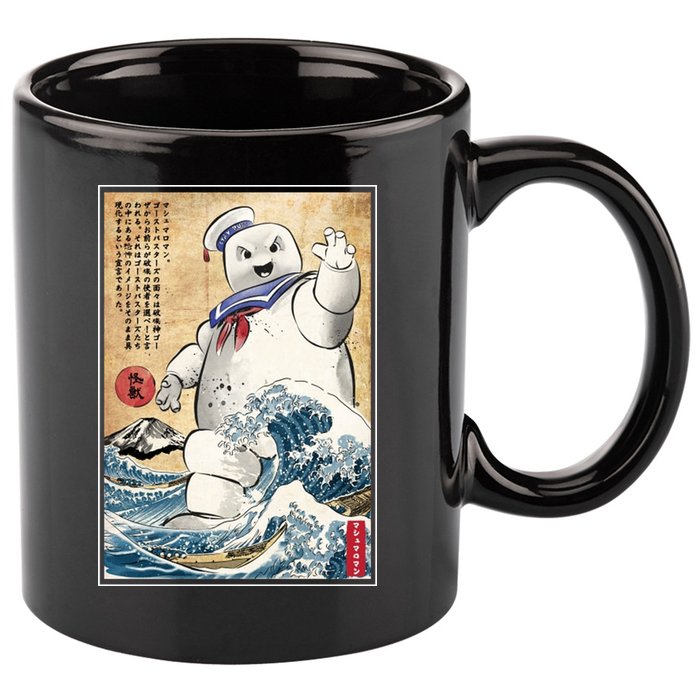 Marshmallow In Japan Marshmazilla 11oz C Handle Ceramic Mug