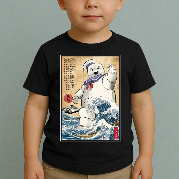 Marshmallow In Japan Marshmazilla Toddler T-Shirt