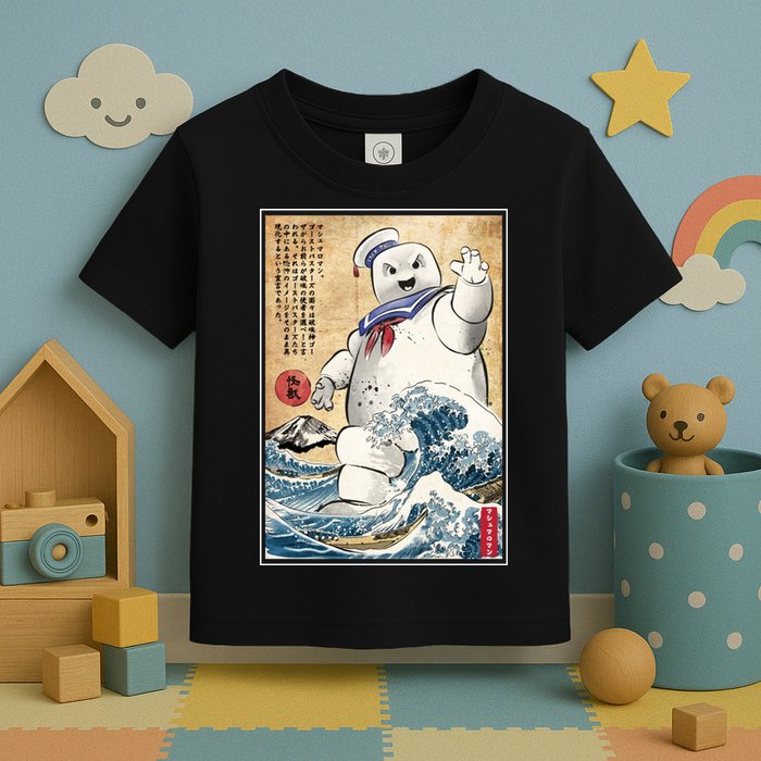 Marshmallow In Japan Marshmazilla Toddler T-Shirt