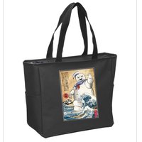 Marshmallow In Japan Marshmazilla Zip Tote Bag