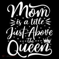 Mom Is Just A Title Above The Queen 16 in Basic Backpack