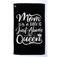 Mom Is Just A Title Above The Queen Golf Towel