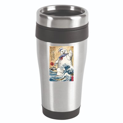 Marshmallow In Japan 16oz Travel Tumbler