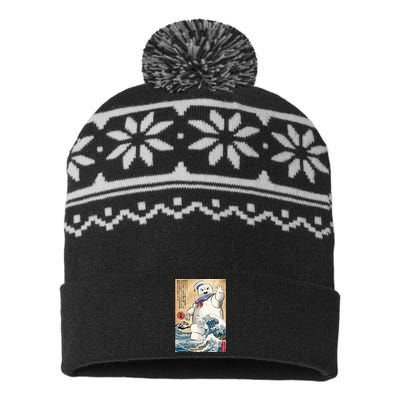 Marshmallow In Japan USA-Made Snowflake Beanie