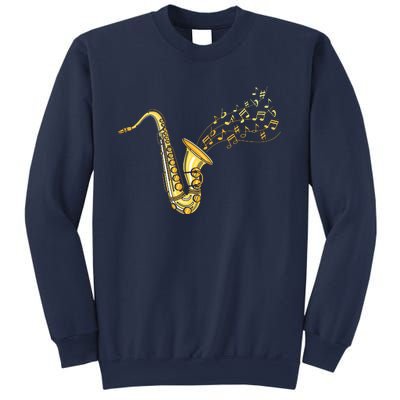 Musical Instrument Jazz Musician Gift Idea Saxophone Sweatshirt