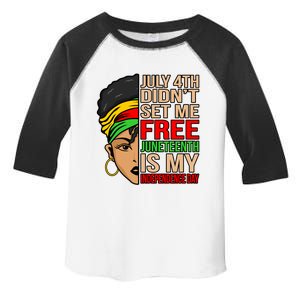 My Independence Juneteenth Black History Month Graphic Gift Toddler Fine Jersey T-Shirt