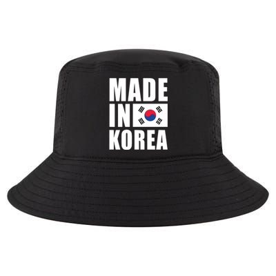 Made In Korea Korean Flag Pride Cool Comfort Performance Bucket Hat