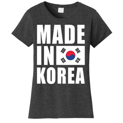 Made In Korea Korean Flag Pride Women's T-Shirt