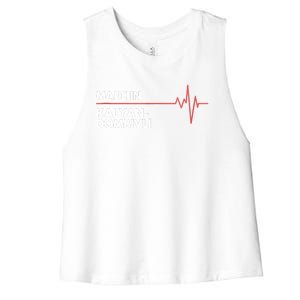 Made In KalyanDombivli India Place Of Birth Hometown Women's Racerback Cropped Tank