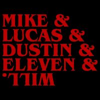 Mike & Lucas & Dustin & Elevin & Will T-Shirt