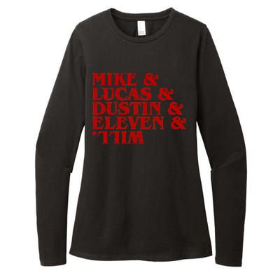 Mike & Lucas & Dustin & Elevin & Will Womens CVC Long Sleeve Shirt