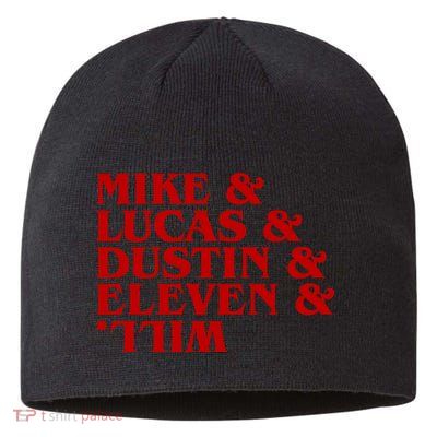 Mike & Lucas & Dustin & Elevin & Will Sustainable Beanie