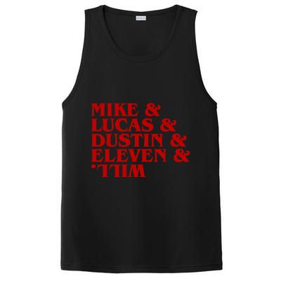 Mike & Lucas & Dustin & Elevin & Will PosiCharge Competitor Tank