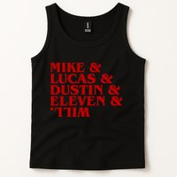Mike & Lucas & Dustin & Elevin & Will Tank Top