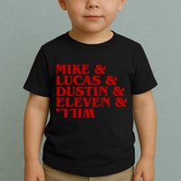 Mike & Lucas & Dustin & Elevin & Will Toddler T-Shirt