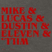Mike & Lucas & Dustin & Elevin & Will Cotton Canvas Backpack