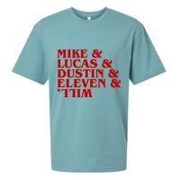 Mike & Lucas & Dustin & Elevin & Will Sueded Cloud Jersey T-Shirt