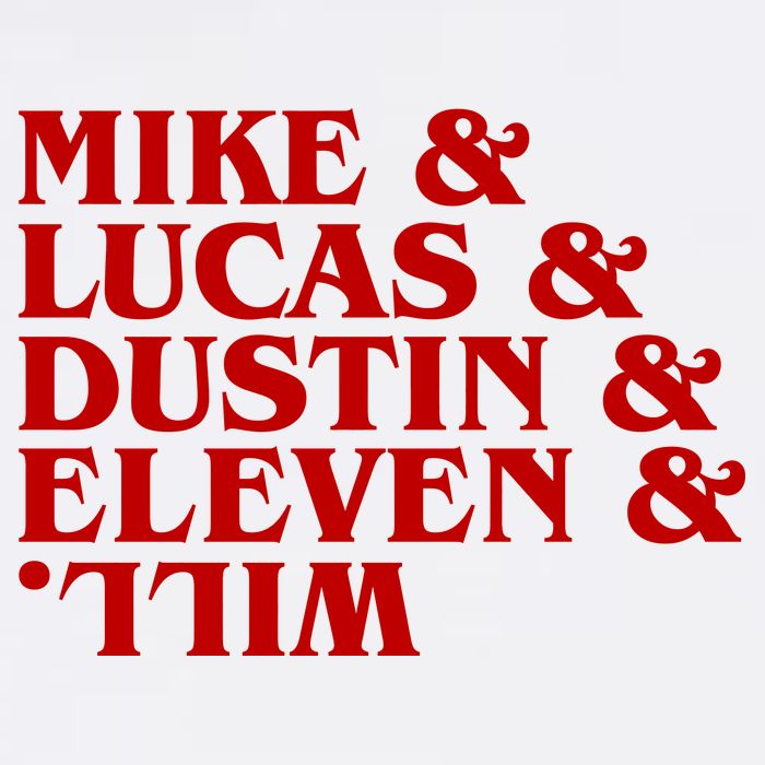 Mike & Lucas & Dustin & Elevin & Will Garment-Dyed Sweatshirt
