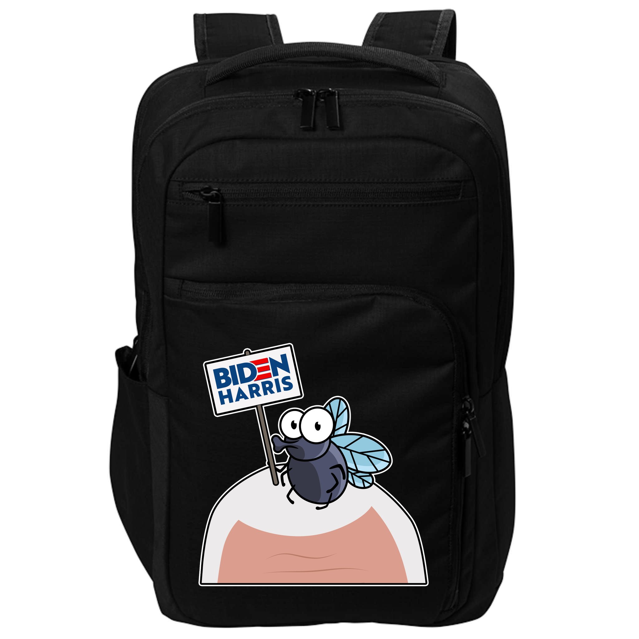 Mike Pence Fly on Head Vote Biden Harris Debate Impact Tech Backpack