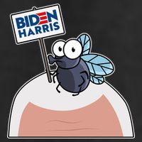 Mike Pence Fly on Head Vote Biden Harris Debate Adult Drive Performance Visor