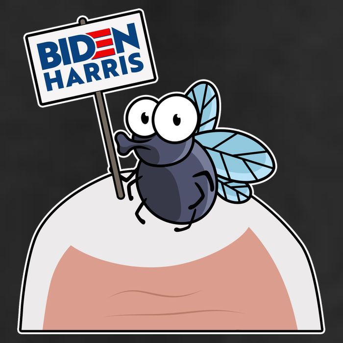 Mike Pence Fly on Head Vote Biden Harris Debate Adult Drive Performance Visor