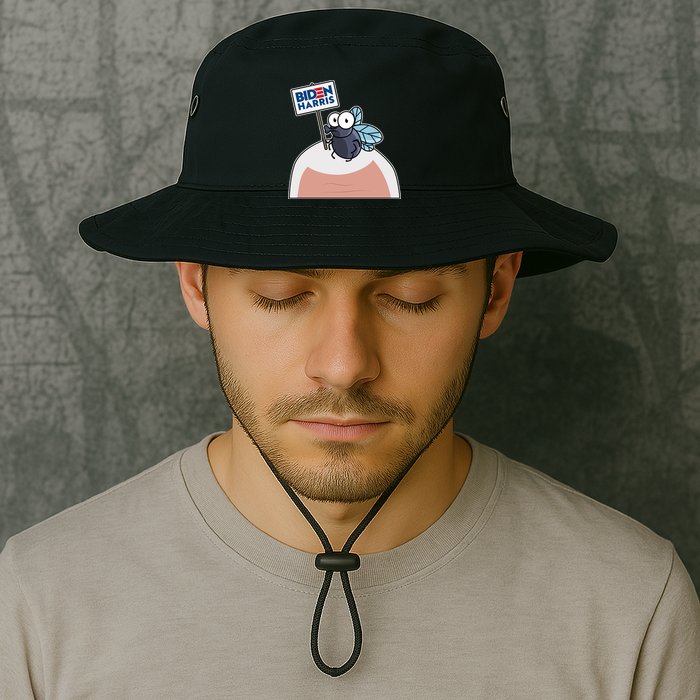 Mike Pence Fly on Head Vote Biden Harris Debate Bucket Hat
