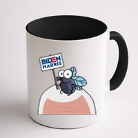 Mike Pence Fly on Head Vote Biden Harris Debate Coffee Mug