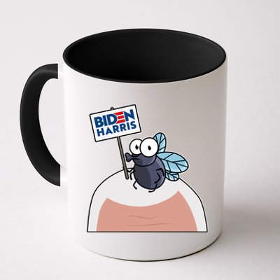 Mike Pence Fly on Head Vote Biden Harris Debate Coffee Mug