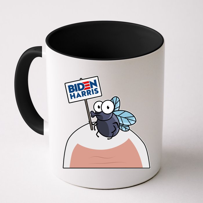 Mike Pence Fly on Head Vote Biden Harris Debate Coffee Mug