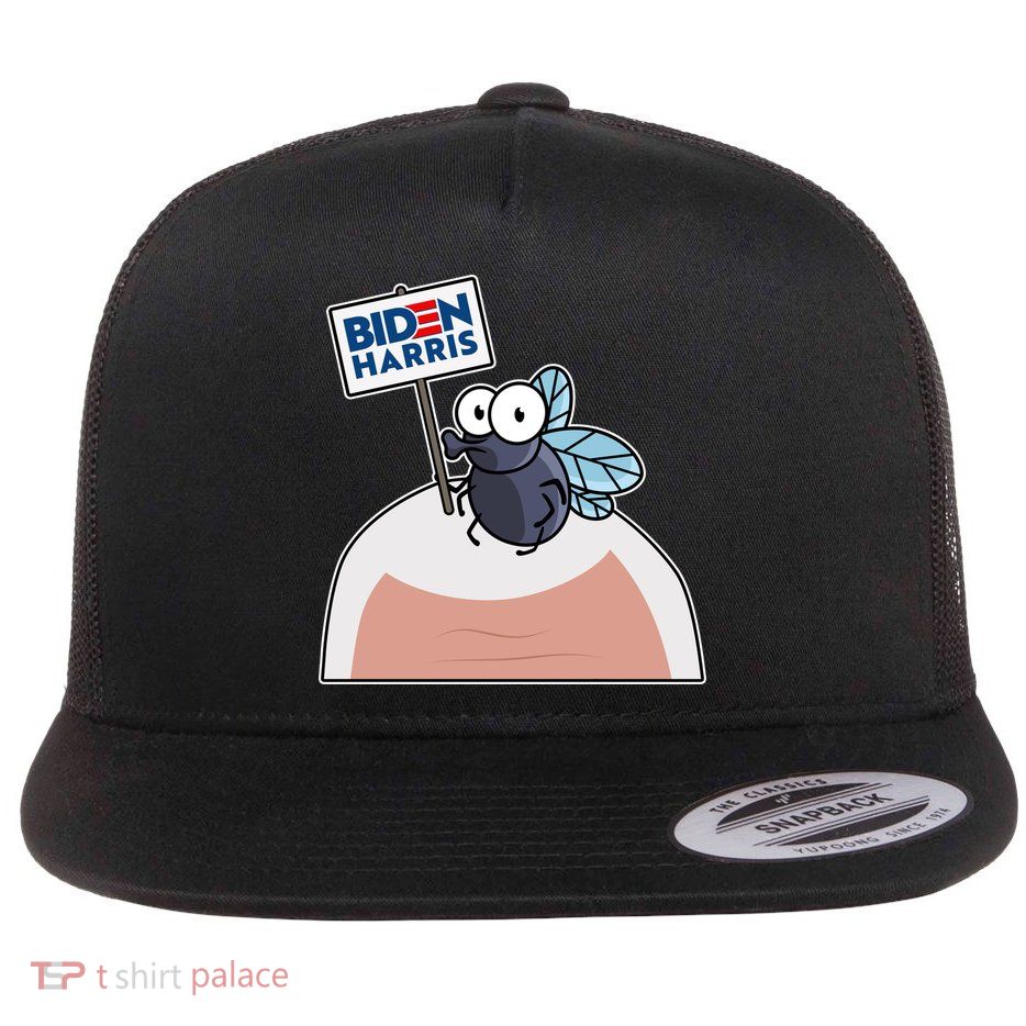 Mike Pence Fly on Head Vote Biden Harris Debate Flatbill Hat