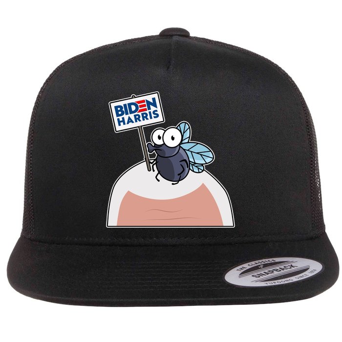 Mike Pence Fly on Head Vote Biden Harris Debate Flatbill Hat