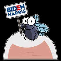 Mike Pence Fly on Head Vote Biden Harris Debate Flatbill Hat