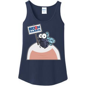 Mike Pence Fly on Head Vote Biden Harris Debate Ladies Essential Tank